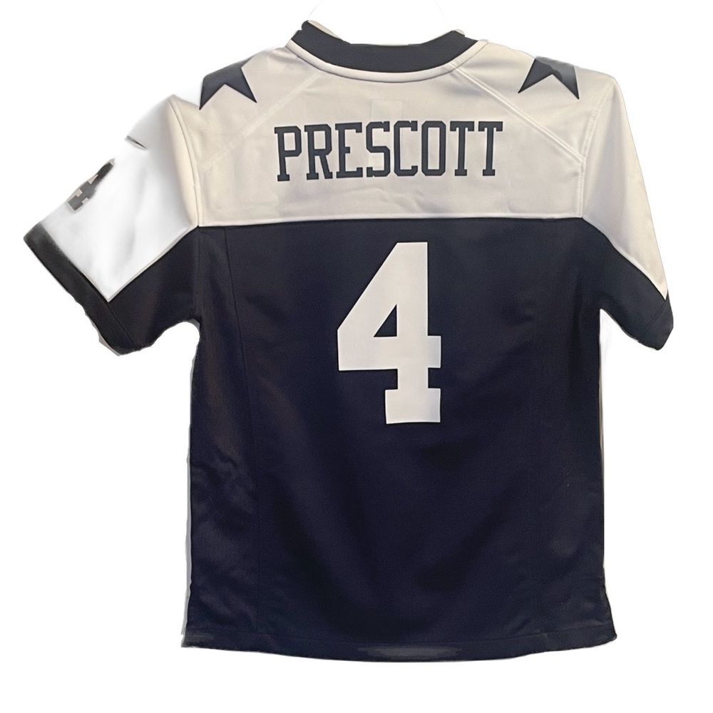 Dallas Cowboys Dak Prescott game jersey, kids M